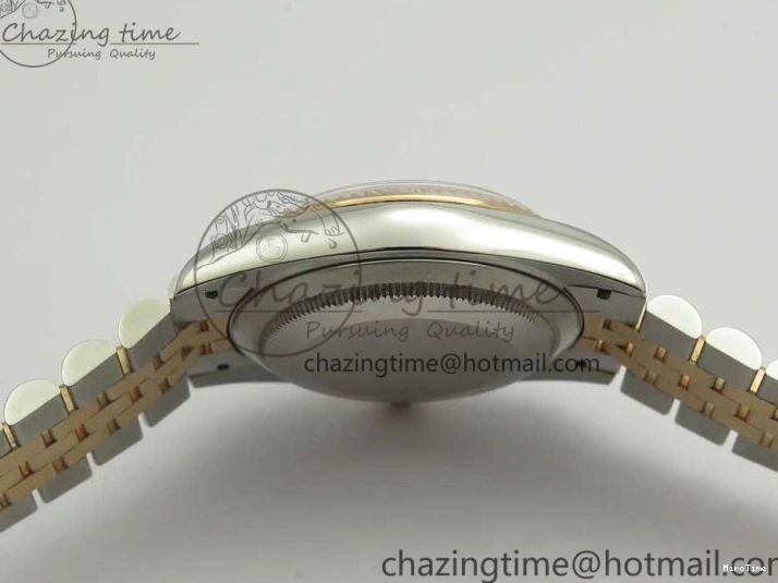 MiroTime 0309 DateJust 36mm 904 SS RG Wrapped 116231 GMF Gray Dial on SS RG Wrapped Jubilee Bracelet A Durable 3276